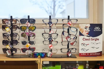 Široká nabídka brýlí Glassa lékárna Olešnice