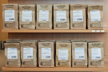 Nabídka bylinných směsí od Juklu v Olešnici